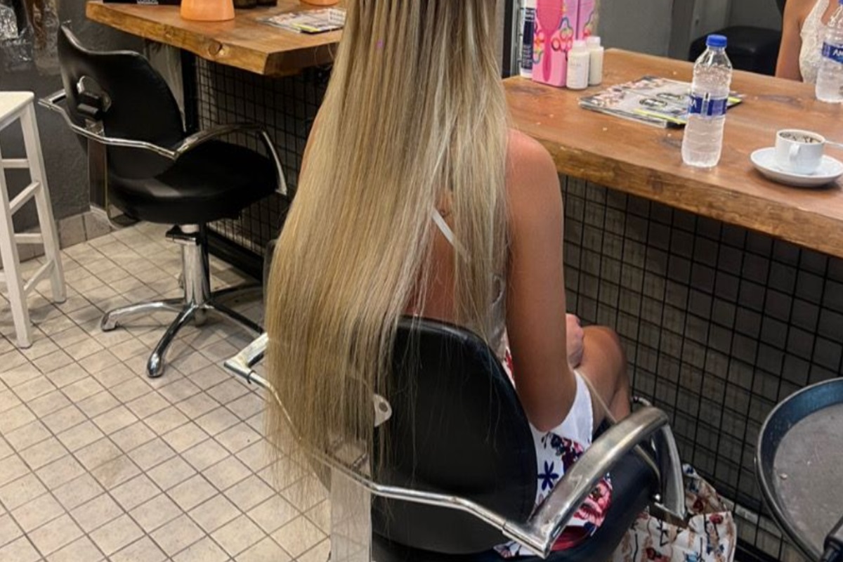 Hairextension Blowdry